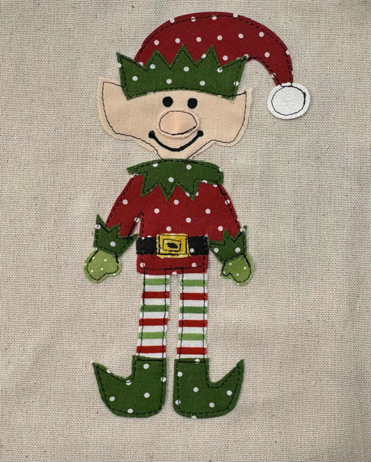 Christmas Elf applique patterns