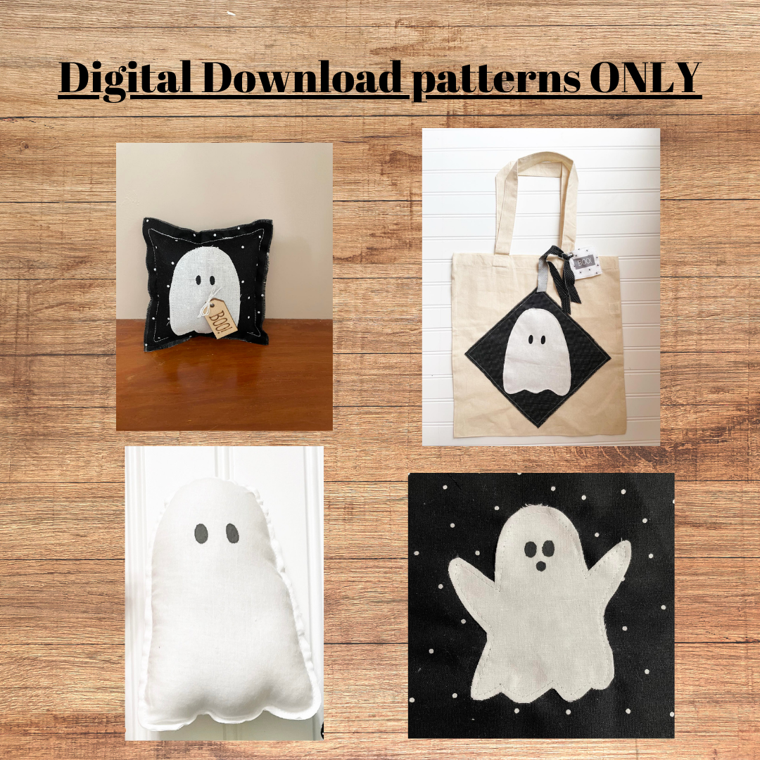 Ghost variety applique patterns