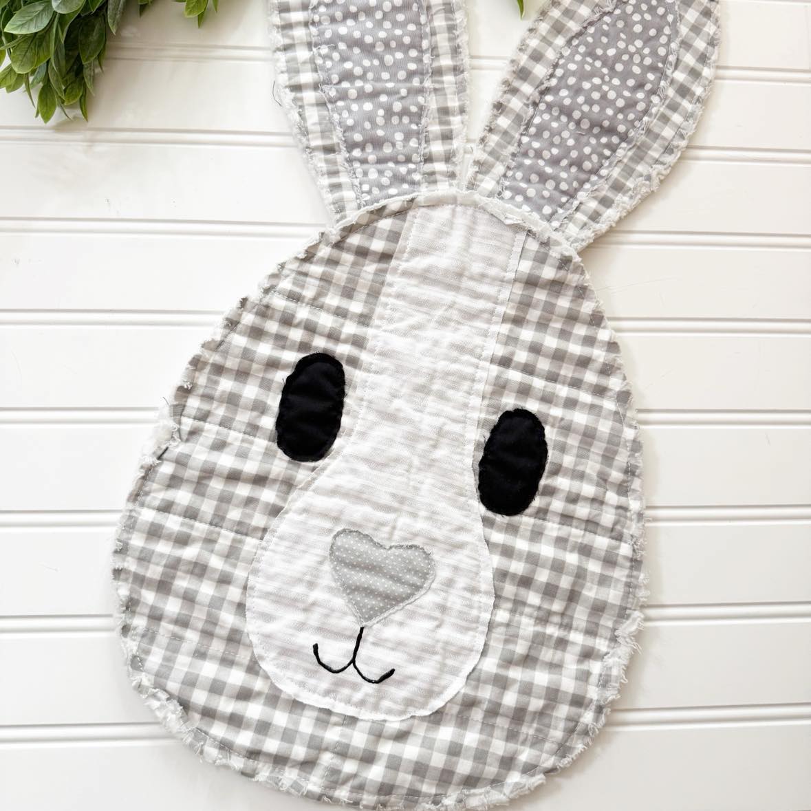 Gray raggy bunny
