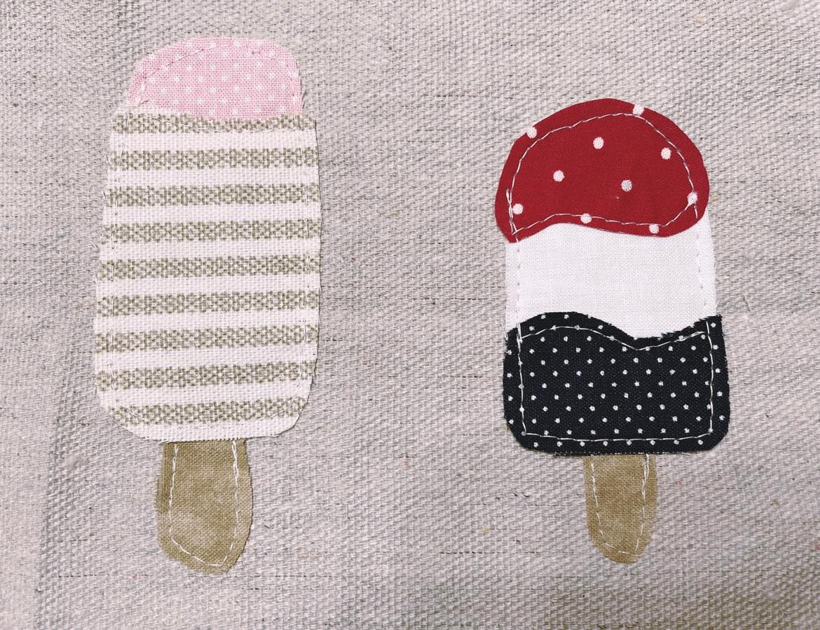 Popsicle applique patterns