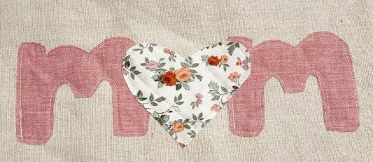 MOM, MAMA, MOMMY applique pattern