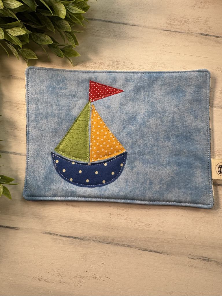 Sailboat applique pattern