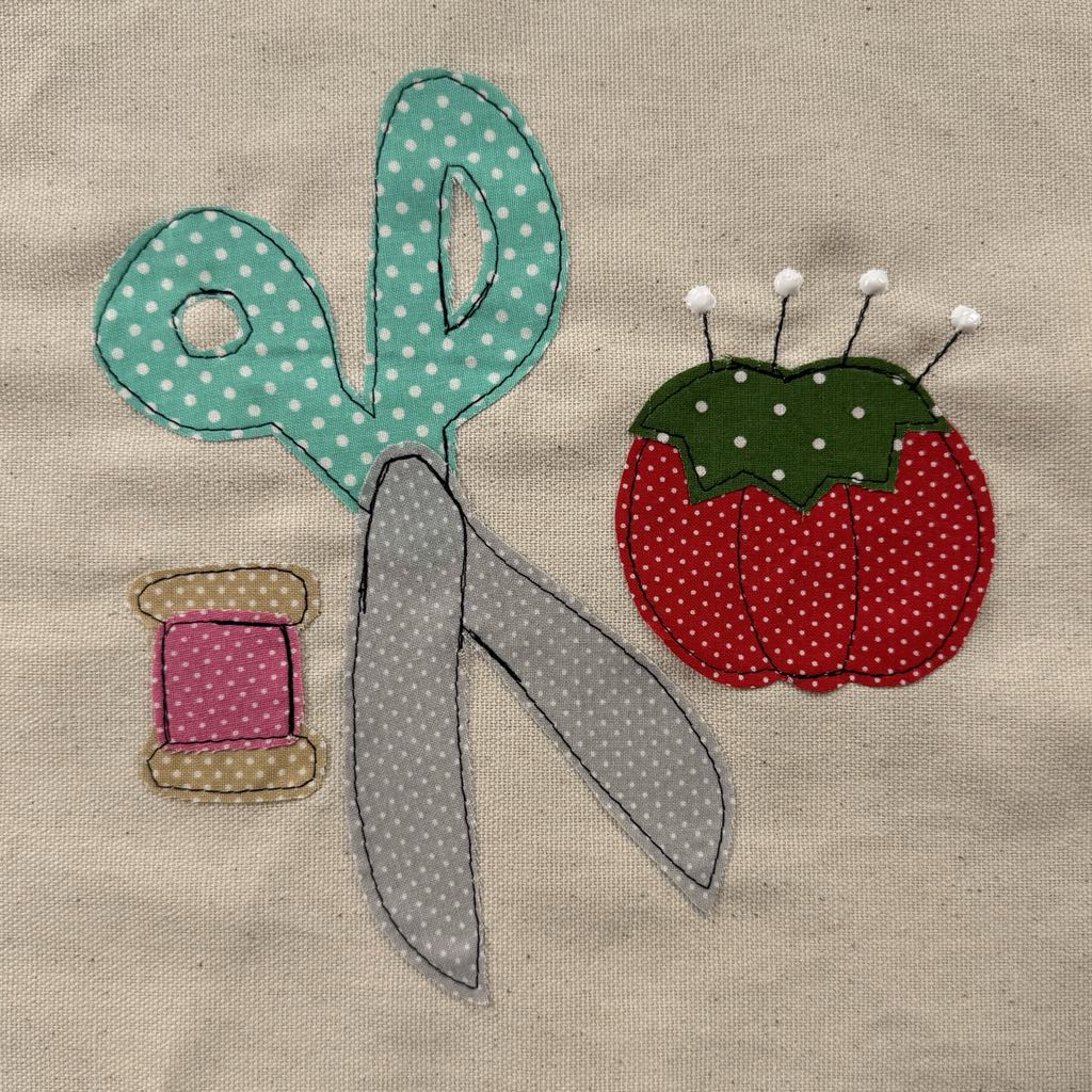 Sewing tools applique pattern