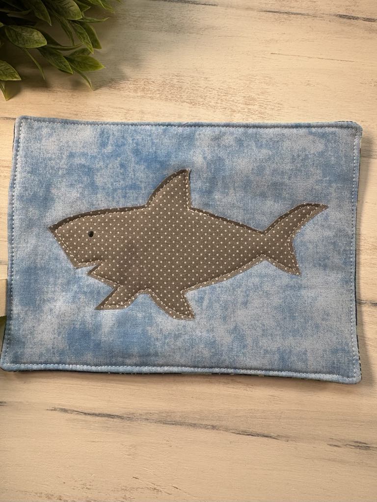 Shark and Whale applique pattern