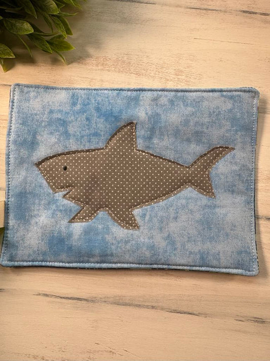 Shark and Whale applique pattern