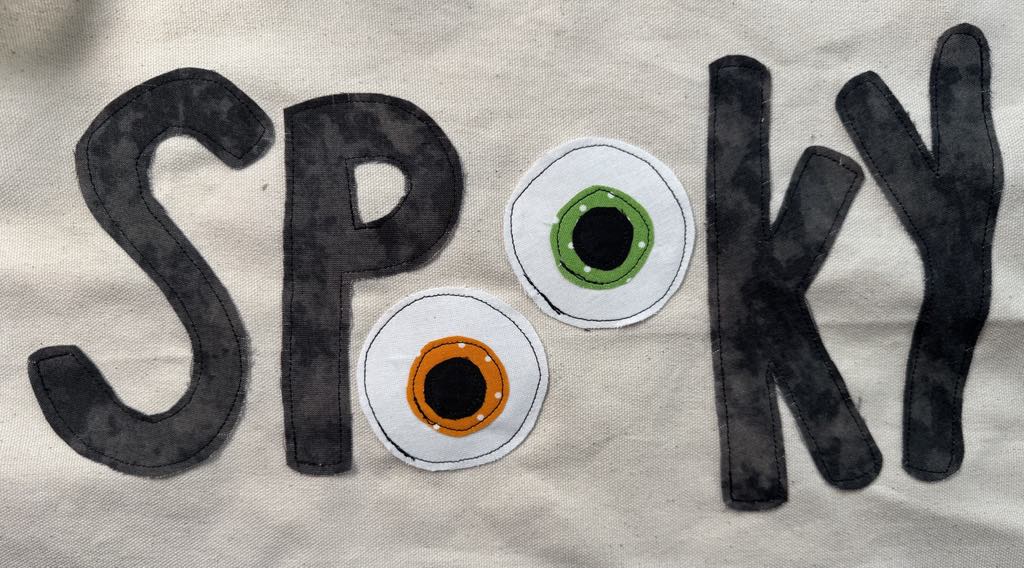 SPOOKY applique patterns