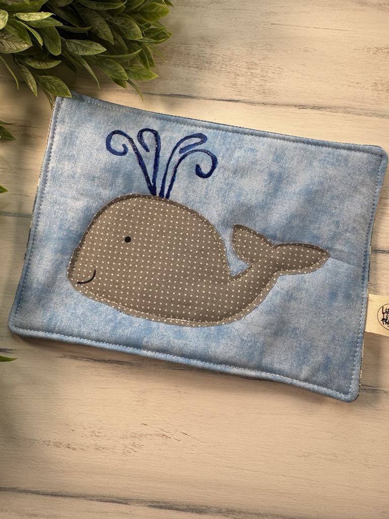 Shark and Whale applique pattern
