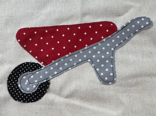 Garden tools applique pattern